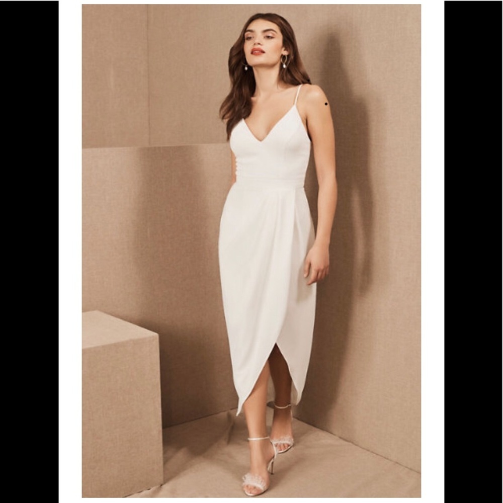 Nwt Bhldn Caron Dress White 0, 2, 4, 6, 8, 10, 12, 14, 16, 18